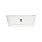 greenville pflanzgefäß lang 50cm weiss